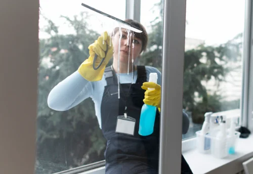 Nettoyage de vitres intérieures et extérieures à Saint-Ferréol-d'Auroure
